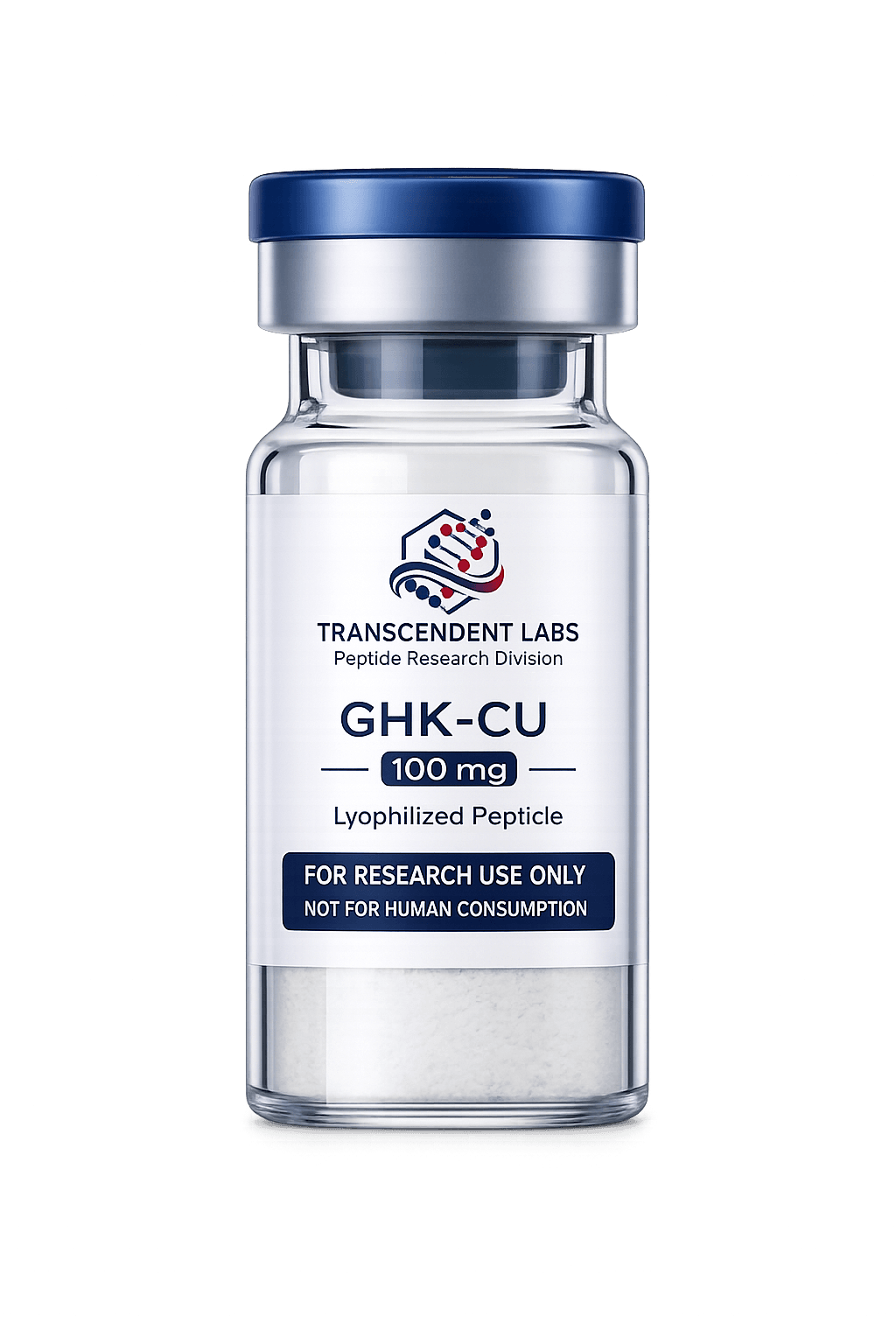 GHK-Cu (Copper Tripeptide-1) 100mg research compound